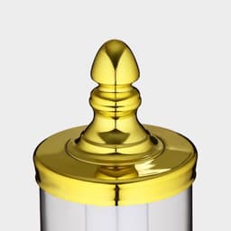 Башня пивная «Петронас», 3 л, колба для льда, подсветка, 2 батарейки AG3, пластик, золотистая