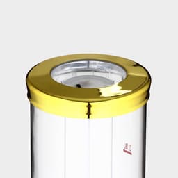 Башня пивная «Петронас», 3 л, колба для льда, подсветка, 2 батарейки AG3, пластик, золотистая