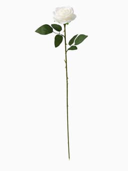 Цветы искусственные «Роза Глория», 9×60 см, белые