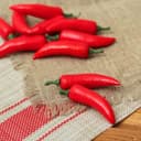 Муляж перец красный, 1.5×5 см, набор 10 шт.