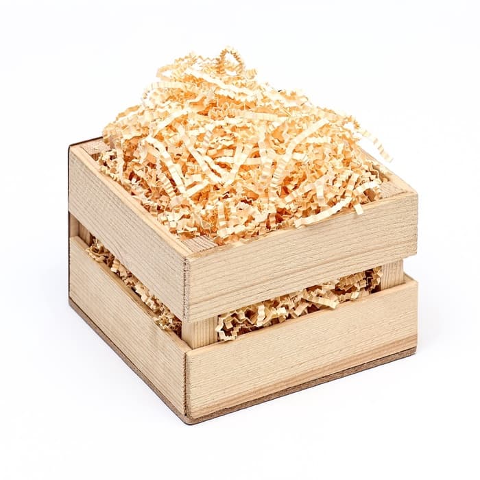 Наполнитель бумажный для подарков, персиковый, 50 г