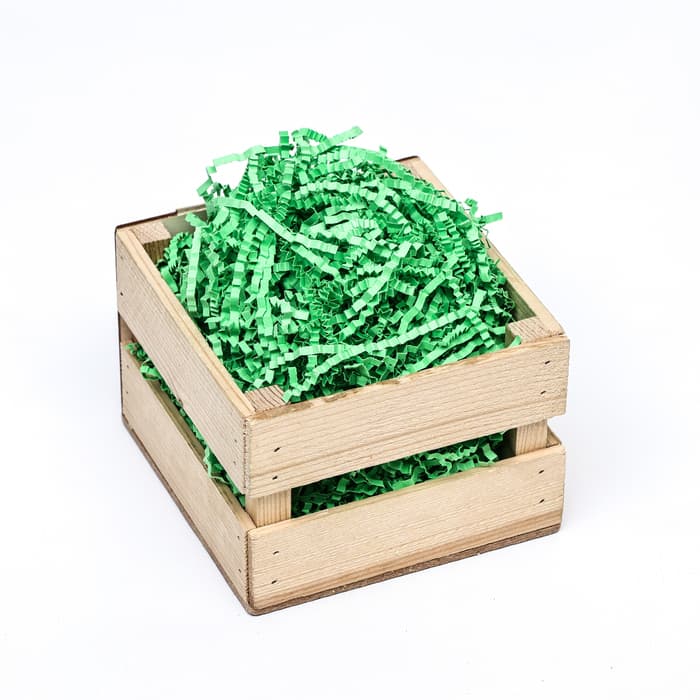 Наполнитель бумажный для подарков, зелёный, 50 г