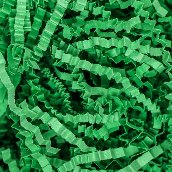 Наполнитель бумажный для подарков, зелёный, 50 г