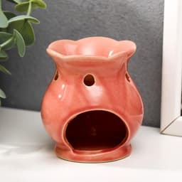 Аромалампа для эфирных масел «Нарцисс», керамика, 7.5×7×7 см, МИКС