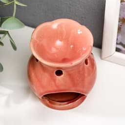 Аромалампа для эфирных масел «Нарцисс», керамика, 7.5×7×7 см, МИКС