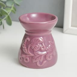 Аромалампа для эфирных масел «Виноградная лоза», керамика, 8×6.5×6.5 см, МИКС