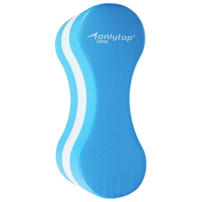 Колобашка для аквааэробики ONLYTOP, 21.5×7.5×15 см, голубая