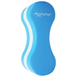 Колобашка для аквааэробики ONLYTOP, 21.5×7.5×15 см, голубая