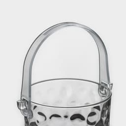 Ведро для льда «Верона», 700 мл, с щипцами, стекло, прозрачное