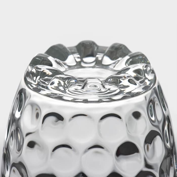 Ведро для льда «Верона», 700 мл, с щипцами, стекло, прозрачное