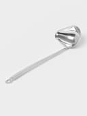 Ложка для соуса «Поварская. Профи», 75 мл, ручка 23 см, толщина 1.2 мм, цельнотянутая ручка. нержавеющая сталь, серебристая