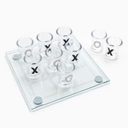 Настольная игра для взрослых «Пьяные Крестики-нолики», 13×13 см, 9 стопок