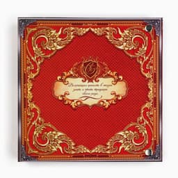 Родословная книга с рамкой под фото «Семейная книга», 50 листов, 21.5×23.7 см