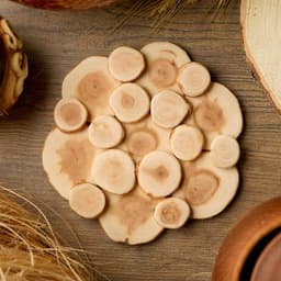 Подставка под горячее «Классика», d=15 см, можжевельник