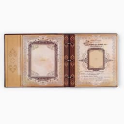 Родословная книга с рамкой под фото «Родословная книга», под дерево, 50 листов, 21.5×23.7 см