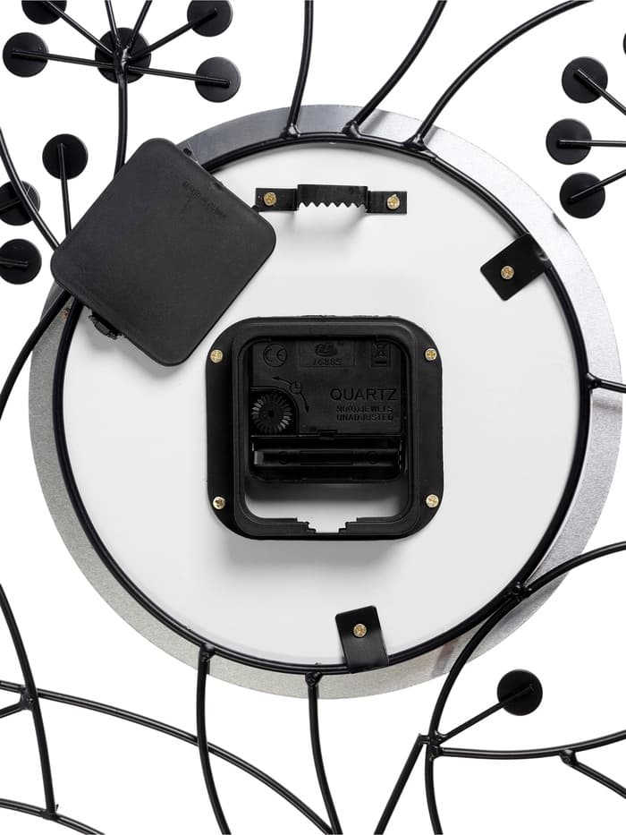 Часы настенные интерьерные большие «Букет», плавный ход, циферблат 22 см, 60×60 см