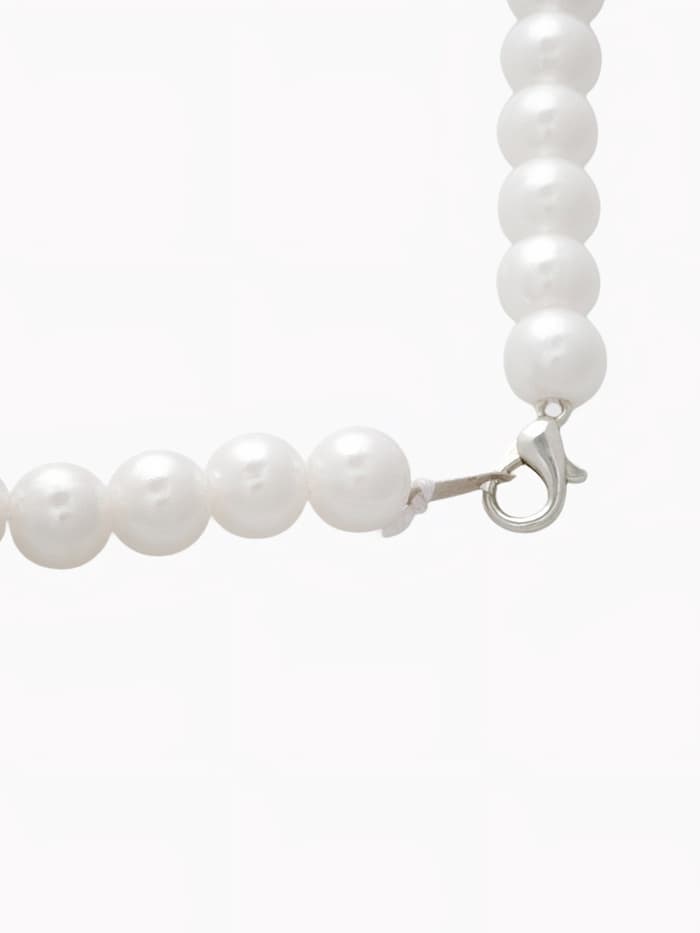 Бусы детские Выбражулька «Жемчужинки», 40 см, белые
