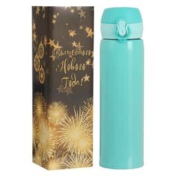 Термос Мастер К «Топ», 500 мл, сохраняет тепло 8 ч, нержавеющая сталь, микс