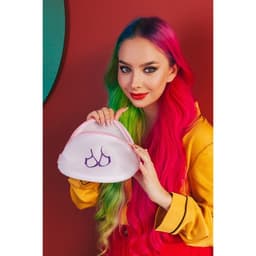 Мешок для стирки бюстгальтеров Доляна, 18×18×17 см, трёхслойный, крупная сетка, белый