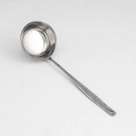 Половник кухонный «Уралочка», 150 мл, d=9 см, ручка 30 см, толщина 2.5 мм