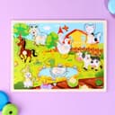 Рамка-вкладыш Лесная мастерская «Животные на ферме»