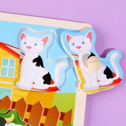 Рамка-вкладыш Лесная мастерская «Животные на ферме»