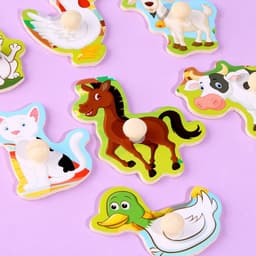 Рамка-вкладыш Лесная мастерская «Животные на ферме»