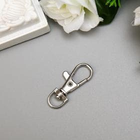 Карабин металлический, 3.7×1.5 см