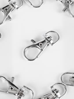 Карабин металлический, 3.7×1.5 см