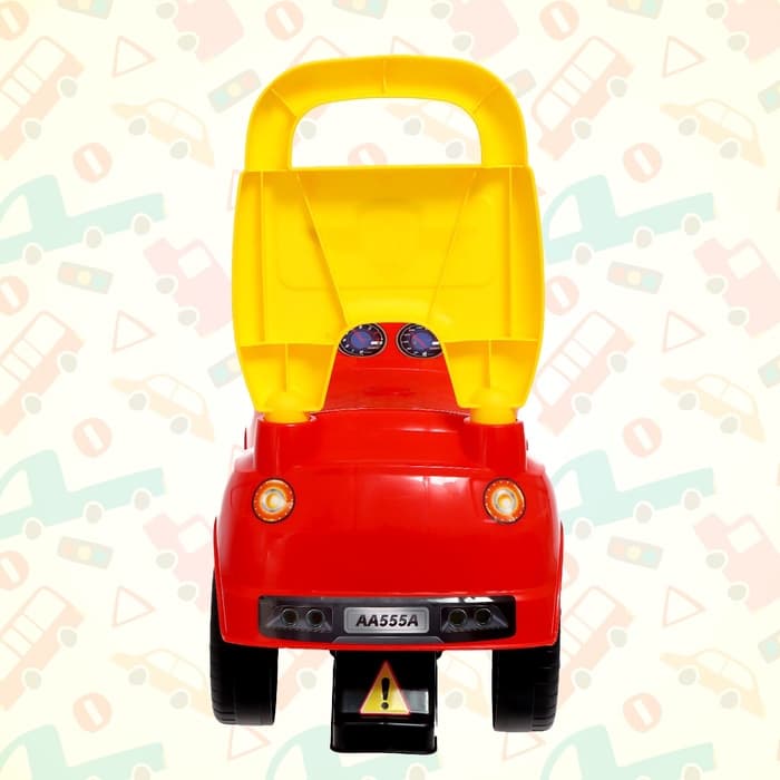 Толокар «Молния», звук, цвет красный