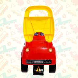 Толокар «Молния», звук, цвет красный