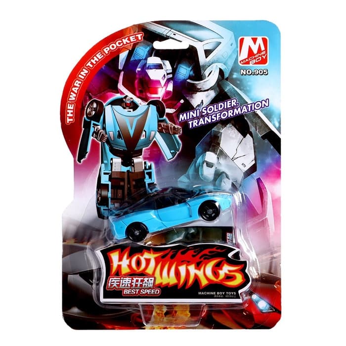 Робот «Автобот», трансформируется, цвет голубой