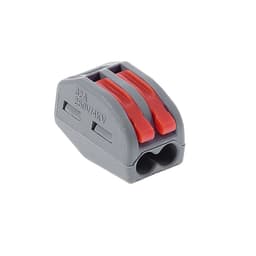 Клемма строительно - монтажная Smartbuy, 2 отверстия, с рычагами