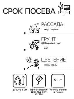 Семена цветов Лобелия кустовая «Ривьера. Синие глаза», мультидраже, 5 шт., однолетник, «Престиж семена»