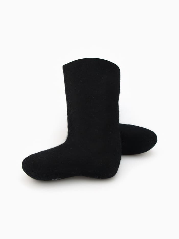 Валенки женские, размер 38 (26), чёрные