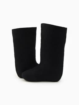 Валенки женские, размер 38 (26), чёрные