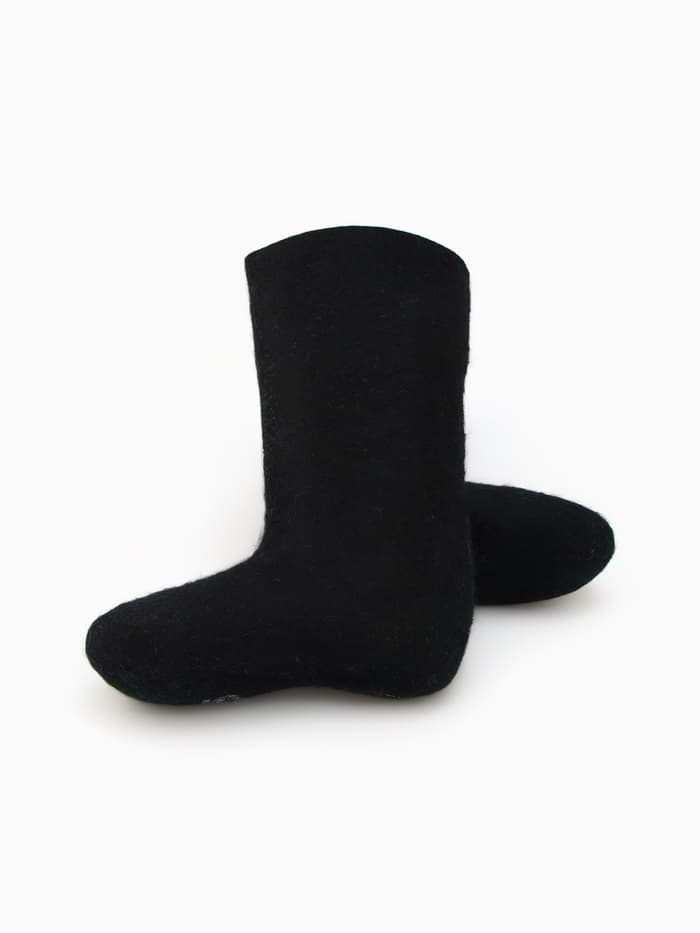 Валенки женские, размер 39 (27), чёрные