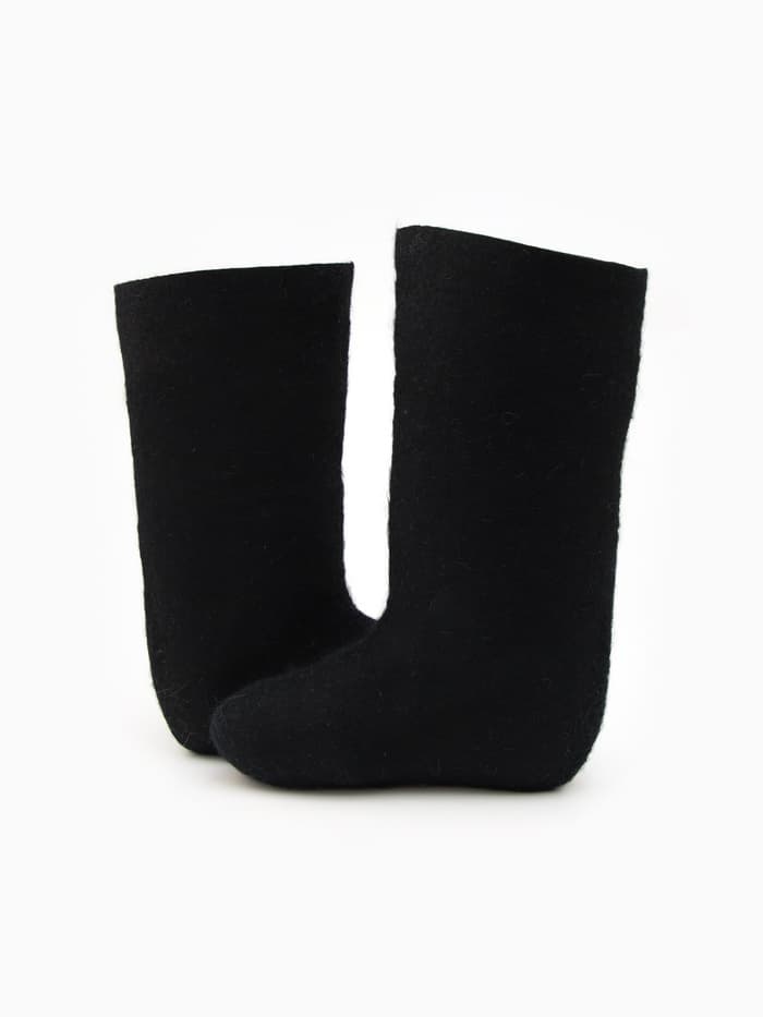 Валенки женские, размер 39 (27), чёрные