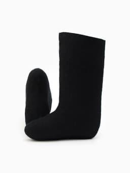 Валенки женские, размер 39 (27), чёрные