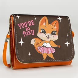 Сумка детская «Лисичка», на клапане, 15×4×12 см