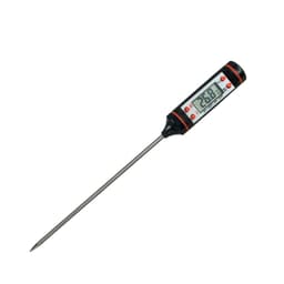 Термометр (термощуп) кухонный Luazon LTR-05, электронный, max 300 °C, от LR44, чёрный