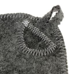 Набор для бани «Мужской», 5 предметов: шапка, коврик, рукавица, тапочки, сумка, шерсть 30%, полиэфир 70%, тёмный, «Добропаровъ»