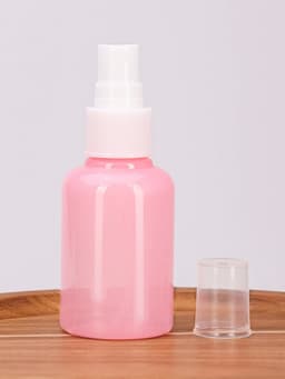 Бутылочка для хранения, с распылителем, 50 мл, розовая
