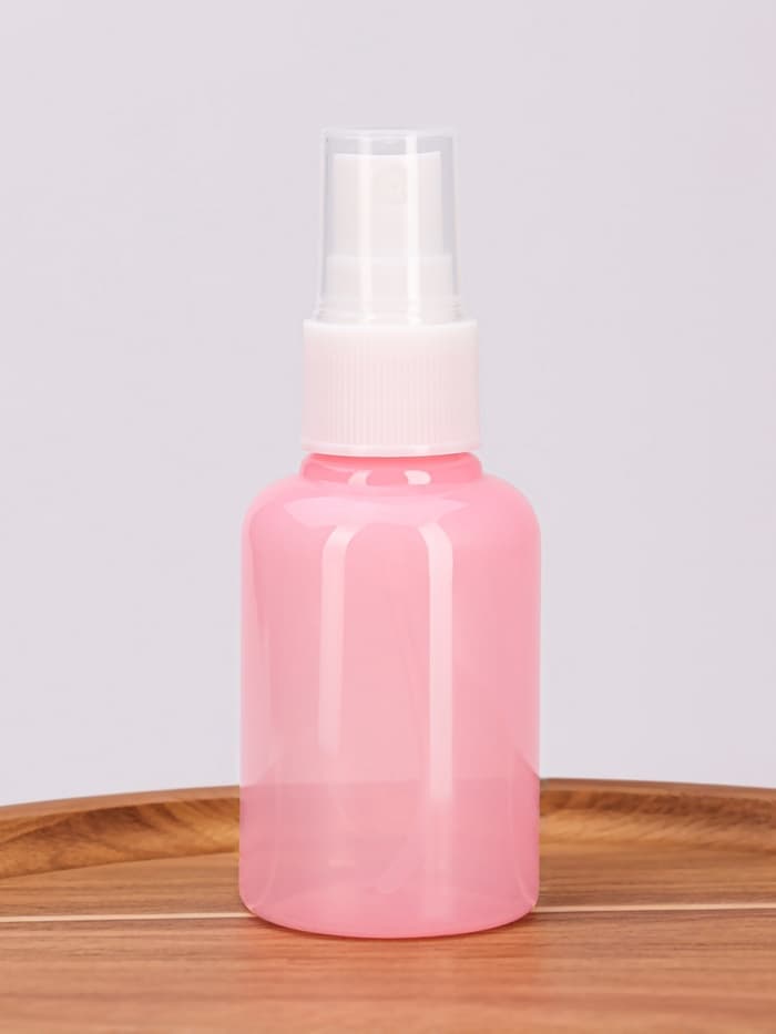 Бутылочка для хранения, с распылителем, 50 мл, розовая