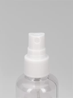 Бутылочка для хранения, с распылителем, со шкалой деления, 75 мл, белая, прозрачная