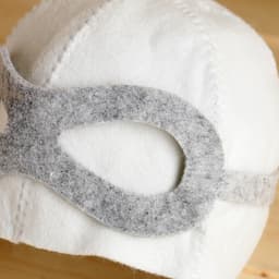 Шапка для бани и сауны «Пилот», полиэфир 70%, шерсть 30%, «Добропаровъ»