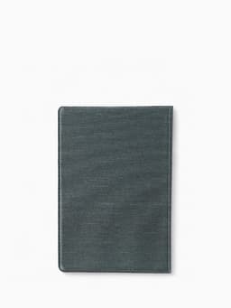 Обложка на военный билет, с гербом РФ, с тиснением, серо-зелёная