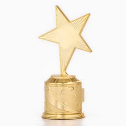 Кубок «Больших побед и новых достижений», золото, пластик, 16 см