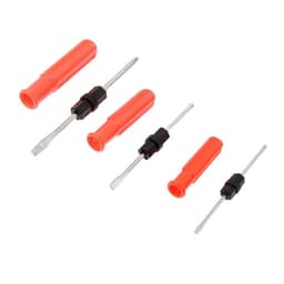 Набор отверток ЛОМ, 2 в 1, PH0/SL3×60 мм, PH1/SL5×70 мм, PH2/SL6×75 мм, 3 шт.