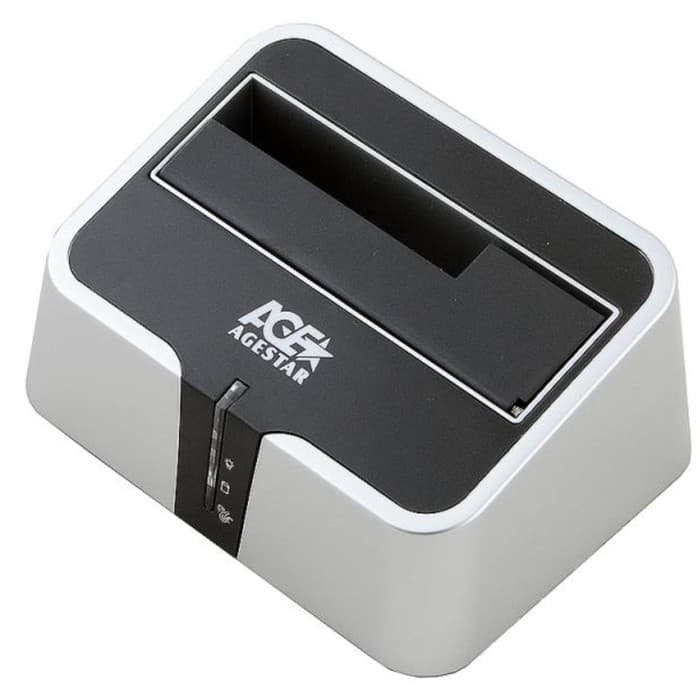 Док-станция для HDD AgeStar, 3CBT2, SATA II, серебристая